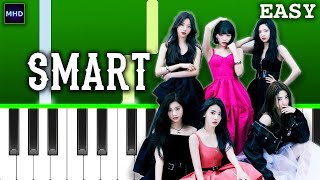 LE SSERAFIM  Smart Piano Tutorial [upl. by Elroy]