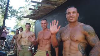 2021 Australian Firefighters Classic Calendar  behind the scenes photoshoot [upl. by Ettenahs]