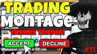 Trading Montage in Roblox Jailbreak incredible Trades👀 [upl. by Lanna227]