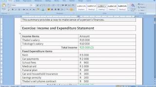 Finance income and expenditure statement [upl. by Lomax451]