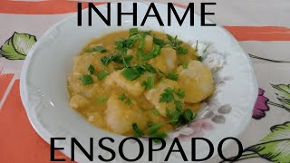 RECEITA DE INHAME ENSONPADO  SOPA DE INHAME GOSTOSO E NUTRITIVO [upl. by Latsyc]