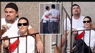 Leonardo DiCaprio Cuddles with Girlfriend Vittoria Ceretti During Rome Getaway [upl. by Amikahs208]