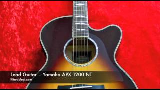 Yamaha CPX1000  APX1200 •• Kitarablogicom [upl. by Nodmac]