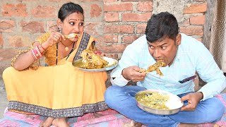 पगली खाई साबुत चिकन करीBhojpuri comedy [upl. by Ecinerev]