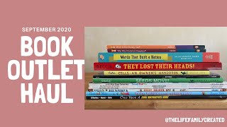 Book Outlet Haul Sept 2020 [upl. by Nuawed]