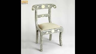 Most Unique Luxury Bone Inlay Chair Designs Online [upl. by Nalani]