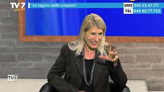 Tv7 con Voi 211124  Le ragioni dello sciopero 1 di 2 [upl. by Siddon324]