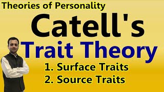 Catells Trait Theory  Theories of Personality [upl. by Evanne]