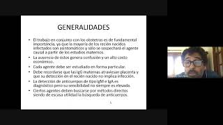 video Dr Castañeda infecciones perinatales UP1 [upl. by Suryt]