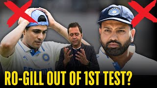 Gill Injured RoGill to miss the 1st Test  AakashVani [upl. by Ailemor325]