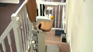 Stairlift Options  Powered Swivel Seat [upl. by Harifaz919]