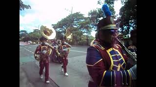 Christ The King Las Pinas Fiesta 2024 Marching Band Parade Part 1 [upl. by Newton]