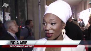 Reaction to Whitney Houstons Death at Clive Davis Party [upl. by Atalante]