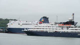 Cruise ship Corinthian arriving at the Port of Larne on the 26th June 2024 [upl. by Cowen596]