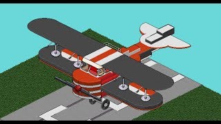 How to BUILD a Habbo Stunt Airplane [upl. by Annohsat]