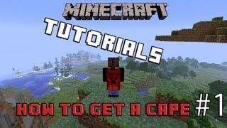 Minecraft Tutorials  How To Get A CapeCloak 151 Works 100 [upl. by Atterg]