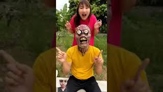 Which is his real face 👀😈 funny comedy viralvideo story cartoon ytshorts animatedcartoon [upl. by Emalee969]