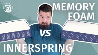 Innerspring Vs Memory Foam Mattresses  The Ultimate Showdown [upl. by Reffinnej]