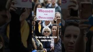 Is The Vatican Secretly Pushing For Female Deacons [upl. by Nyloj]