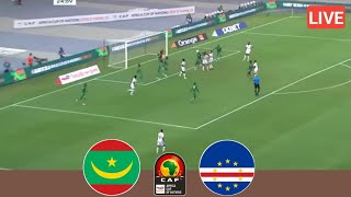 🔴LIVE Mauritania Vs Cape Verde  Africa Cup Of Nations All Goals Analysis amp Extended Highlights [upl. by Nomannic]