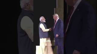 Trump Modi meetup shorts trump modi donaldtrump narendramodi [upl. by Brunn225]