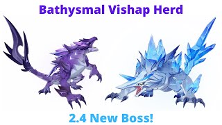 Genshin Impact Bathysmal Vishap Herd Boss Fight Itto Comp [upl. by Pate460]