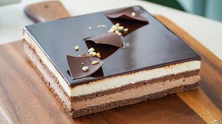 Praline Chocolate Mousse Cake [upl. by Eneirda]