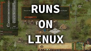 Stronghold Definitive Edition Runs on Linux [upl. by Nylahsoj]