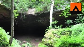 Hosaks Cave and Geocaching Salt Fork State Park [upl. by Llednor159]