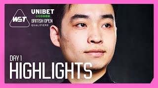 DAY 1️⃣ HIGHLIGHTS  Unibet British Open 2024 Q [upl. by Elleinnod220]