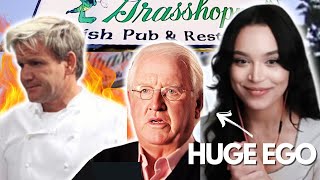 Dana Reacts to Kitchen Nightmares quotGORDON RAMSAY visits THE GRASSHOPPERquot [upl. by Elroy237]