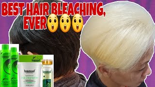 HOW TO BLEACH HAIR AT HOME  BREMOD PERFORMANCE  Chading [upl. by Okihcim43]