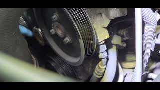 how to replace belt tensioner assy 06 MercedesBenz engine e220 [upl. by Fuller]