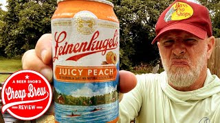 Leinenkugels Juicy Peach Beer Review by A Beer Snobs Cheap Brew Review [upl. by Stern]