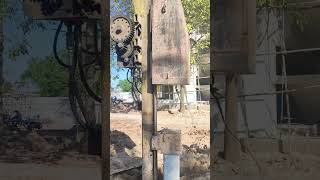 excavator expert drop hammer 45ton perfect shorts short youtube shortsvideo youtubeshorts [upl. by Knah]