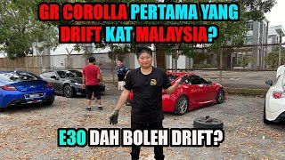 GR COROLLA PERTAMA YANG DRIFT KAT MALAYSIA E30 DAH BOLEH DRIFT [upl. by Vidovic]