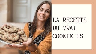 RECETTE  LE VRAI COOKIE AMÉRICAIN [upl. by Goldsworthy]