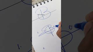 How to Sign the Letter B❤️ [upl. by Caine]