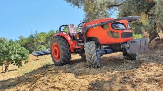 Yeni Traktörün İlk İşi   Kubota MK5000 [upl. by Doehne]