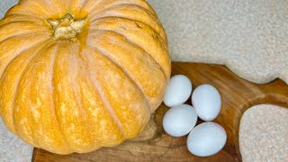 Dont eat bread Prepare this easy breakfast recipe pumpkin [upl. by Akiner]