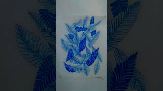 🌿🌿🌿🌿☘️☘️A leaf doodle mandala art subscribe viralyoutube tending video viral videosubscribe [upl. by Halla]