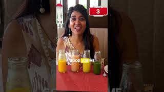 DrPal’s Fresh Juice Challenge Ft Priya 🥒🍊🍍 [upl. by Eudoxia]