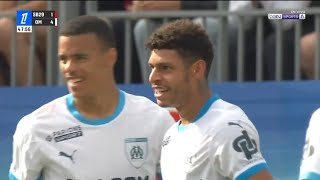 Brest vs Olympique De Marseille 15 Mason Greenwood Luis Henrique amp Elye Wahi score in win [upl. by Citron]