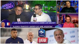 FRANCIA es PELIGROSO y FAVORITO vs ARGENTINA por el trabajo táctico de DESCHAMPS  Ahora o Nunca [upl. by Wenonah775]