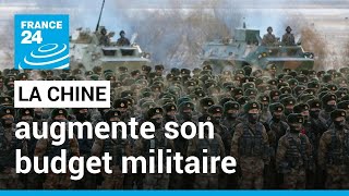 La Chine augmente son budget militaire pour 2023 • FRANCE 24 [upl. by Kcirded]