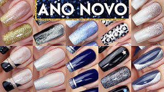 10 UNHAS DECORADAS para o ANO NOVO  RÉVEILLON [upl. by Amirak]