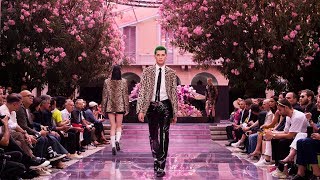 Versace Mens SpringSummer 2020  Fashion Show [upl. by Yezdnil]