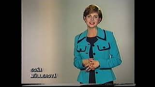 Soňa Müllerová  3október 1996 STV2 [upl. by Adnot162]