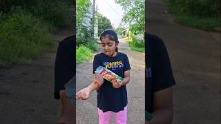 BLOOD prank on my sister 😱TomampJerry 🤣DiyaIshwarya shorts viralvideo [upl. by Hsetih]