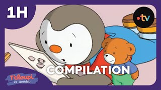 ⭐ TChoupi et Doudou ⭐ 1h  COMPILATION de dessins animés pour enfants [upl. by Godred599]